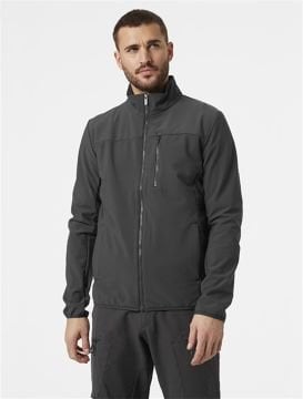 Helly Hansen Crew Softshell 2.0 Jacket Erkek Ceket Ebony