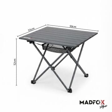 Madfox Apex Katlanabilir Alüminyum Kamp Masası 50*55*52 cm
