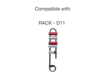 PETZL Rack İniş Aleti İçin Sabit Fren Parçası