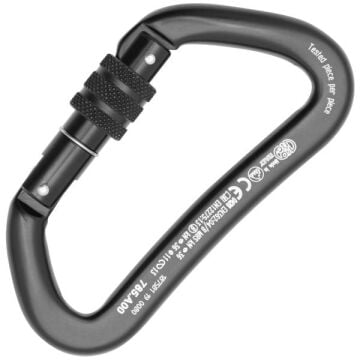 Kong Heavy Duty Screw Sleeve 36 kN Yüksek Dayanımlı Vidalı Alüminyum D Vidalı Karabina 772MA0NNNKK