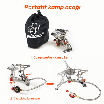 Bulin S05-A Mini Portatif Kamp Ocağı 3200W