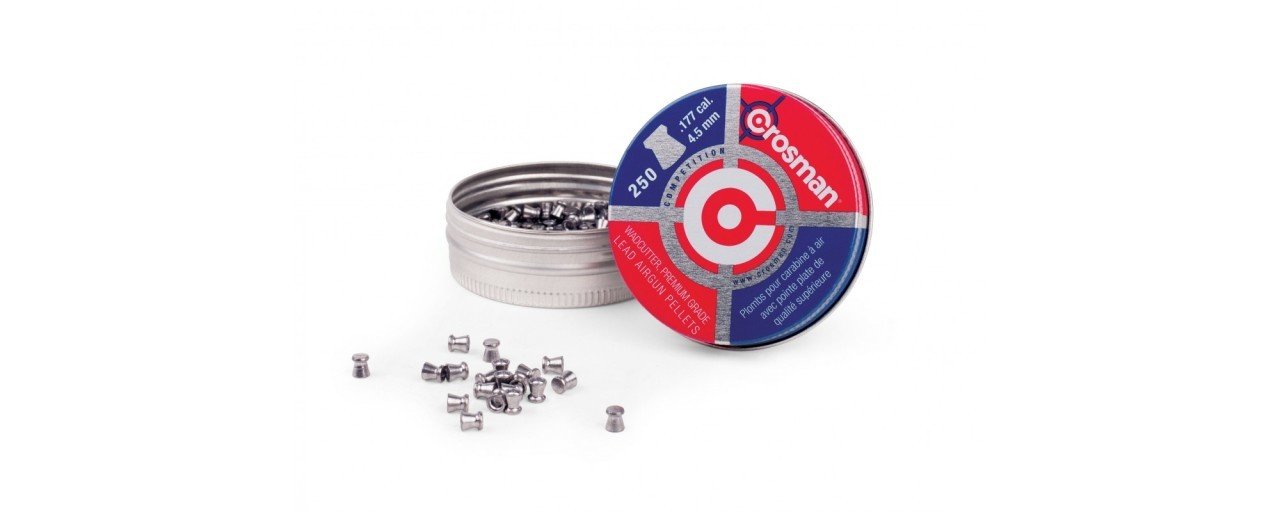 Crosman 4.5 Mm Wadcutter Havalı Saçma (250 Ad)