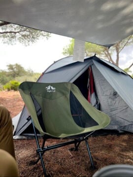 Night Cat YLY-02 Alüminyum Ultralight Kamp Sandalyesi - Yeşil