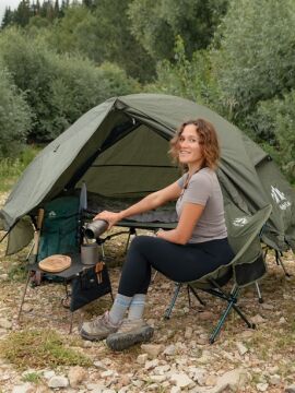 Night Cat YLY-02 Alüminyum Ultralight Kamp Sandalyesi - Yeşil