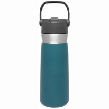 Stanley GO Iceflow Pipetli Paslanmaz Çelik Soğuk Su Termosu 0.65 LT 0,65 LT - Petrol
