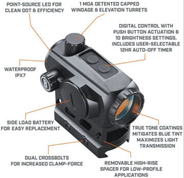 Bushnell Trophy Trs-125 1x22 Red Dot