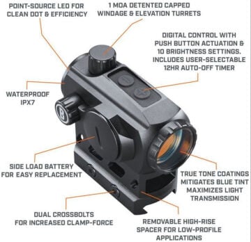 Bushnell Trophy Trs-125 1x22 Red Dot