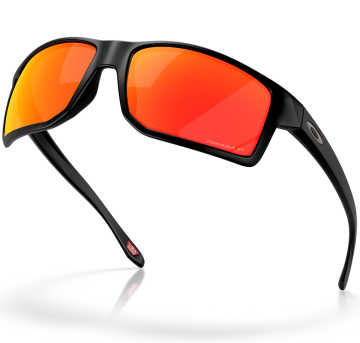 Oakley Gibston XL OMatter Çerçeve Prizm Polarize Lens Erkek Gözlük Siyah Ruby OO9470-0662