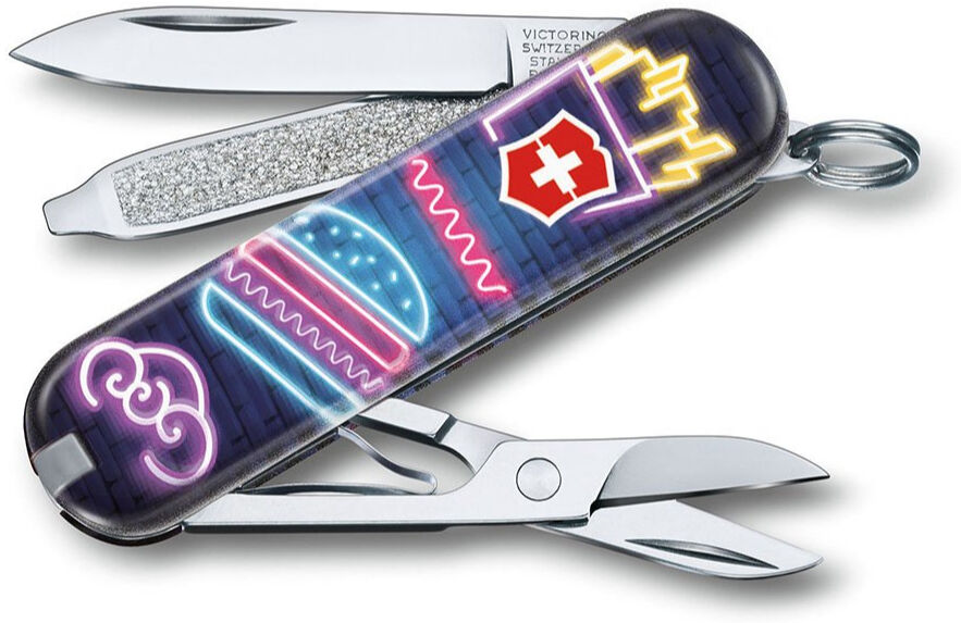 Victorinox 0.6223.L1906 Classic Burger Bar Desenli 2019 Limitli Çakı