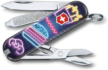 Victorinox 0.6223.L1906 Classic Burger Bar Desenli 2019 Limitli Çakı