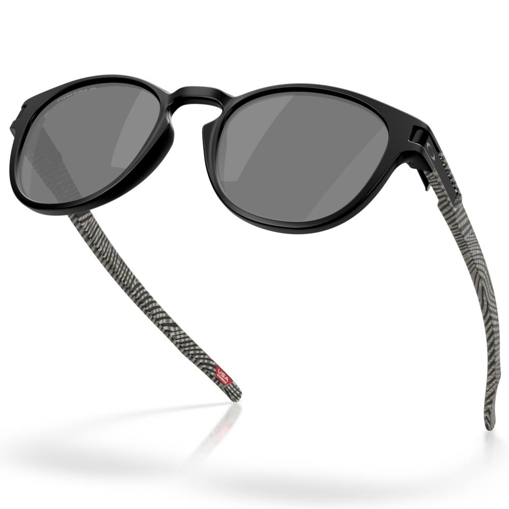 Oakley Latch Night Mission Collection OMatter Çerçeve Prizm Polarize Lens Erkek Gözlük Siyah OO9265-7453