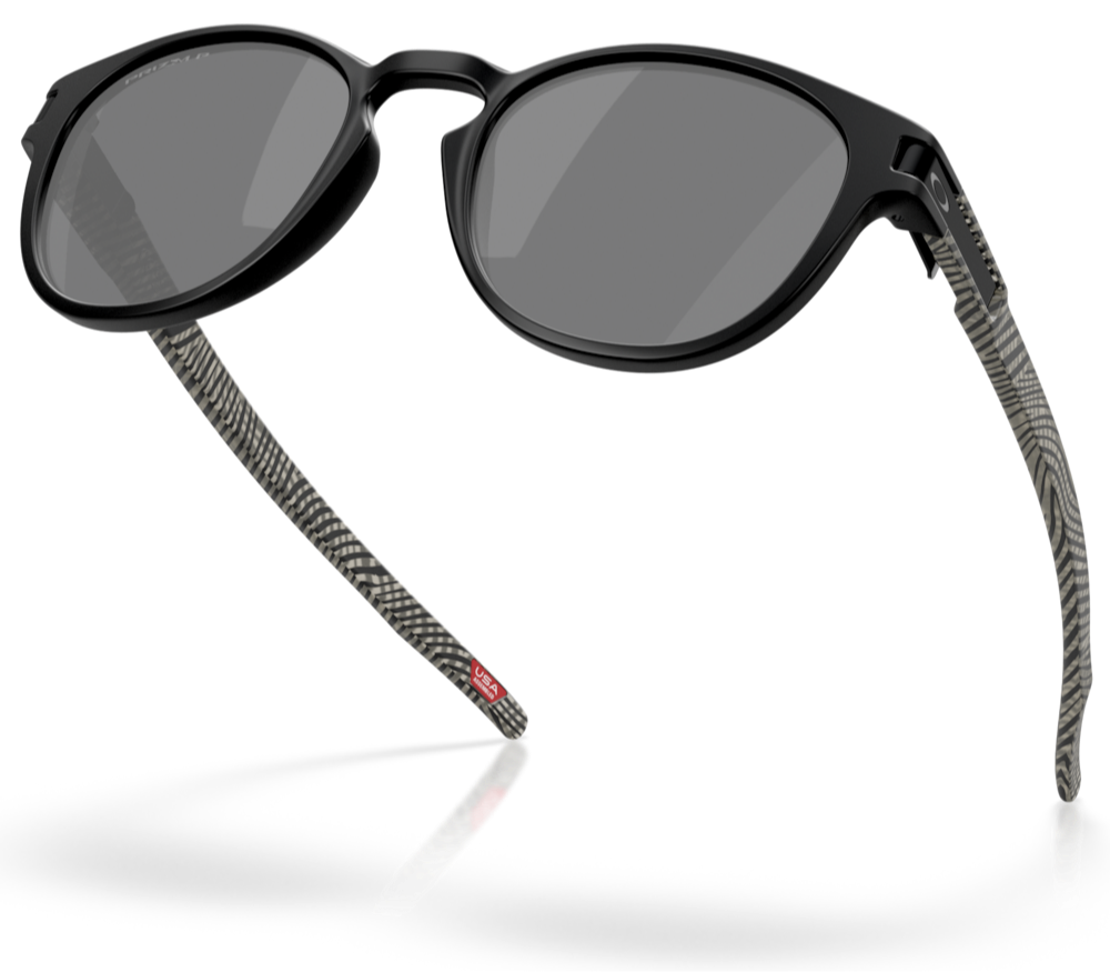 Oakley Latch Night Mission Collection OMatter Çerçeve Prizm Polarize Lens Erkek Gözlük Siyah OO9265-7453