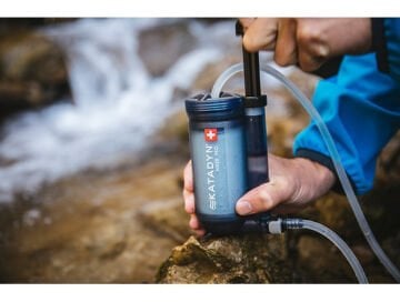 Katadyn Switzerland Hiker Pro Water Filter El Pompalı Outdoor Askeri Afet Su Filtresi Arıtma Sistemi