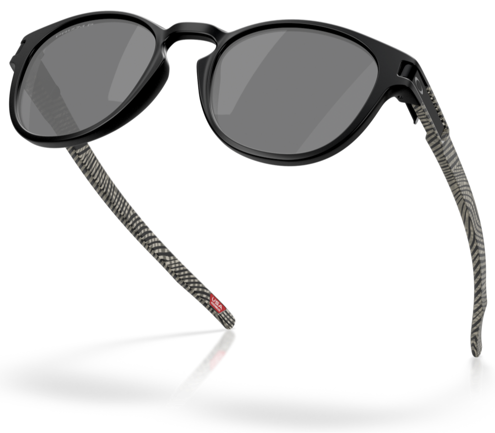 Oakley Latch Night Mission Collection OMatter Çerçeve Prizm Polarize Lens Erkek Gözlük Siyah OO9265-7453