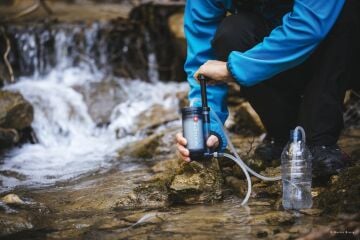 Katadyn Switzerland Hiker Pro Water Filter El Pompalı Outdoor Askeri Afet Su Filtresi Arıtma Sistemi