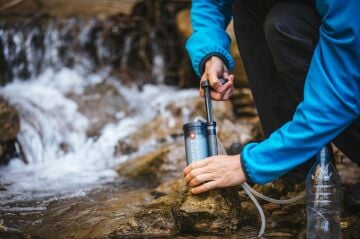 Katadyn Switzerland Hiker Pro Water Filter El Pompalı Outdoor Askeri Afet Su Filtresi Arıtma Sistemi