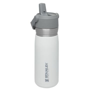 Stanley GO Iceflow Pipetli Paslanmaz Çelik Soğuk Su Termosu 0.65 LT 0,65 LT - Beyaz