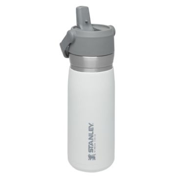 Stanley GO Iceflow Pipetli Paslanmaz Çelik Soğuk Su Termosu 0.65 LT 0,65 LT - Beyaz