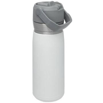 Stanley GO Iceflow Pipetli Paslanmaz Çelik Soğuk Su Termosu 0.65 LT 0,65 LT - Beyaz