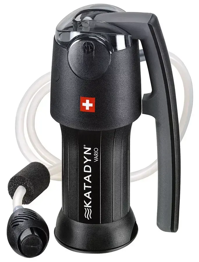 Katadyn Switzerland Vario Water Filter El Pompalı Outdoor Askeri Afet Su Filtresi Arıtma Sistemi