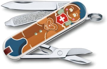 Victorinox 0.6223.L1909 Classic Gingerbread Love Desenli 2019 Limitli Çakı