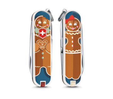Victorinox 0.6223.L1909 Classic Gingerbread Love Desenli 2019 Limitli Çakı