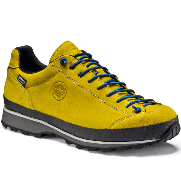 Lomer Italy Bio Naturale MTX Waterproof Vibram Full Çarşak Deri Ayakkabı Soleil Sarı