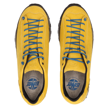 Lomer Italy Bio Naturale MTX Waterproof Vibram Full Çarşak Deri Ayakkabı Soleil Sarı