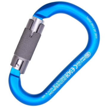 KONG HMS NAPIK Auto Block TriactLock Otomatik 3 Kilitli Alüminyum 23KN Karabina EN 362/B – EN 12275/H – UIAA – EAC