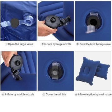Kingcamp Backseat Airbed Şişme Araba Yatak