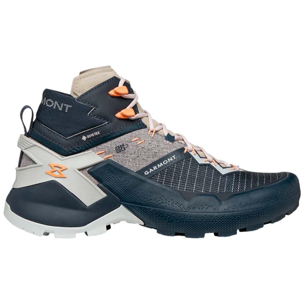 Garmont Italy 9.81 Onyx Mid GTX Gore-Tex Vibram Taban Outdoor Kadın Bot – Blue Lunar White 003090