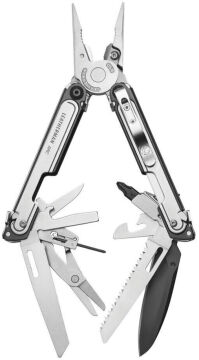 Leatherman Arc Multitool Silver Klips + Yarım Bitkit