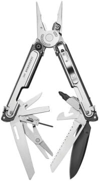 Leatherman Arc Multitool Silver Klips + Yarım Bitkit