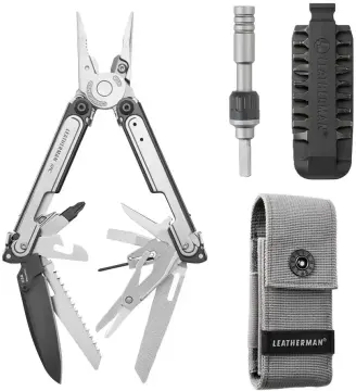 Leatherman Arc Multitool Silver Klips + Yarım Bitkit