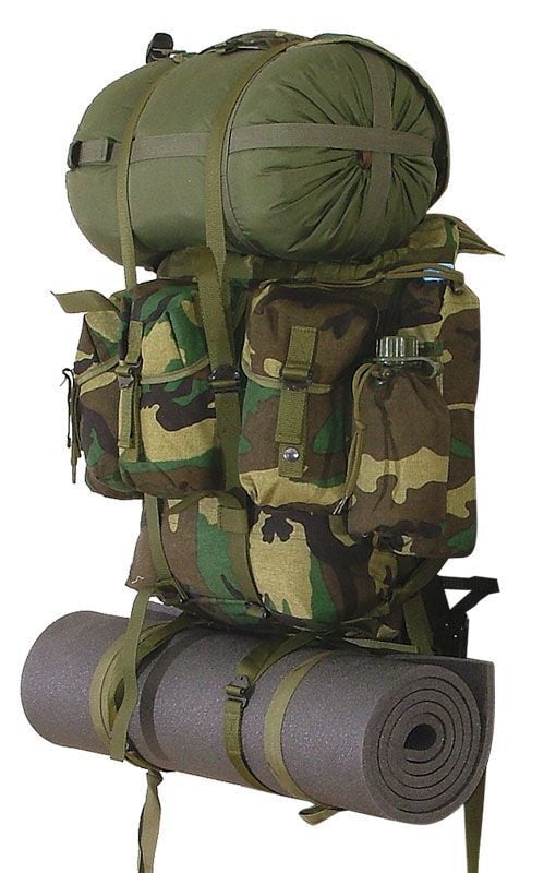 U.S. Army Bushcraft Canvas Tactical Çanta