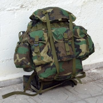 U.S. Army Bushcraft Canvas Tactical Çanta