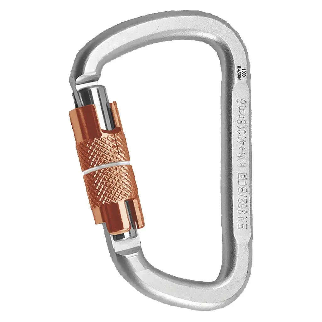 Rock Empire Steel Carabiner D KL-3T Çelik Tri-Lock Karabina