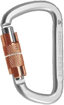 Rock Empire Steel Carabiner D KL-3T Çelik Tri-Lock Karabina