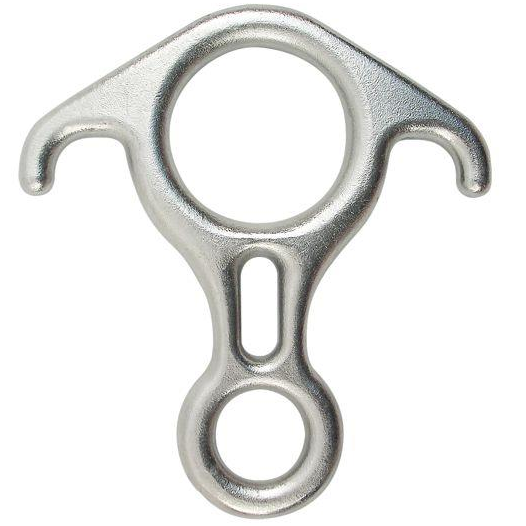 KONG 8 Inox Kulaklı Descender Sekizli İndirici İniş Aleti Paslanmaz Çelik | Heavy Load | Compact Version