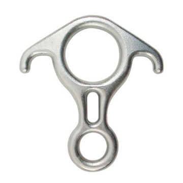 KONG 8 Inox Kulaklı Descender Sekizli İndirici İniş Aleti Paslanmaz Çelik | Heavy Load | Compact Version