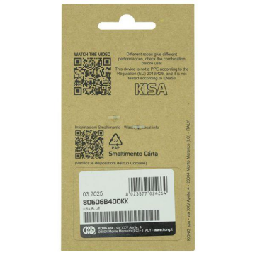 KONG KISA Şok Emici Alet Plaka - Impact Shock Energy Absorber - Rope Slipping