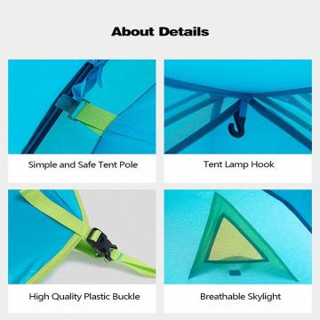 NatureHike Sky Lite 2021 3 Kişilik Kamp Çadırı (NH18Z033-P) Yeşil MZ