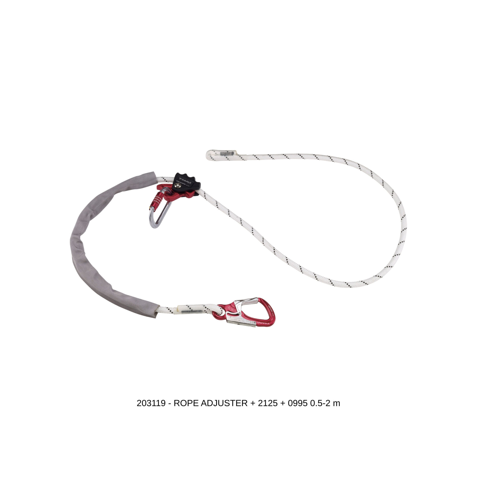 Camp Rope Adjuster Ayarlanabilir Konumlandırma Lanyardı 0.5 - 5 m EN 358