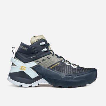 Garmont Italy 9.81 Onyx Mid GTX Gore-Tex Vibram Taban Outdoor Erkek Bot Blue Plein 003089
