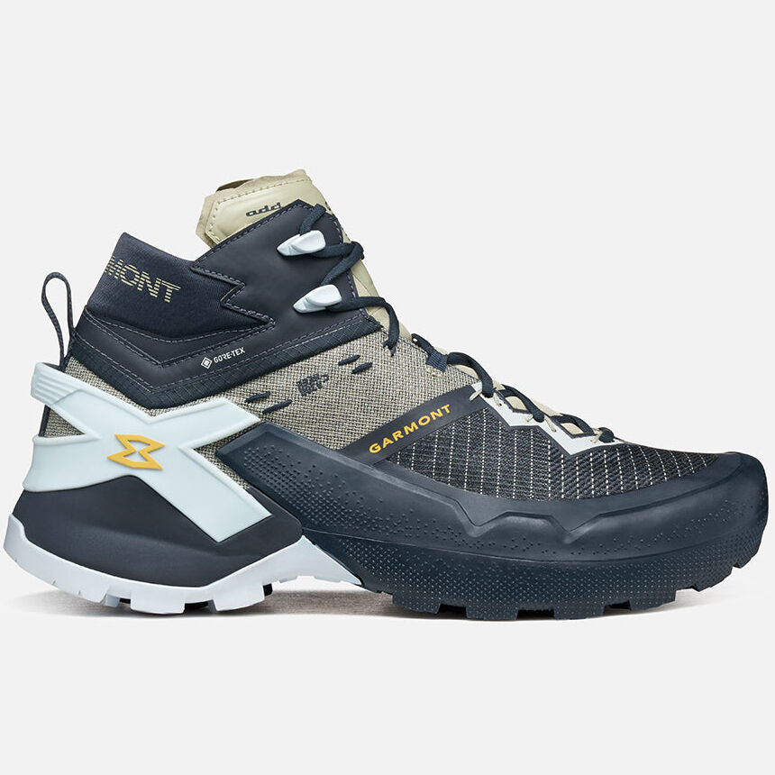 Garmont Italy 9.81 Onyx Mid GTX Gore-Tex Vibram Taban Outdoor Erkek Bot Blue Plein 003089