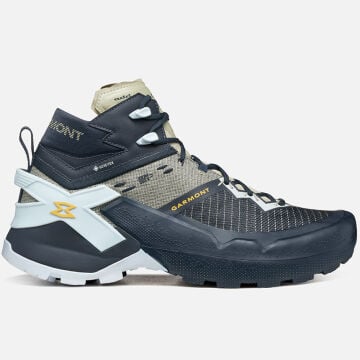 Garmont Italy 9.81 Onyx Mid GTX Gore-Tex Vibram Taban Outdoor Erkek Bot Blue Plein 003089