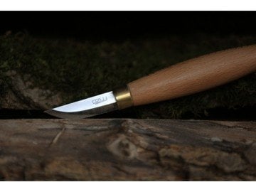 Ozul Knives Ahşap Kuksa Kaşık Oyma Bıçağı - 3 Sivri 5,5cm