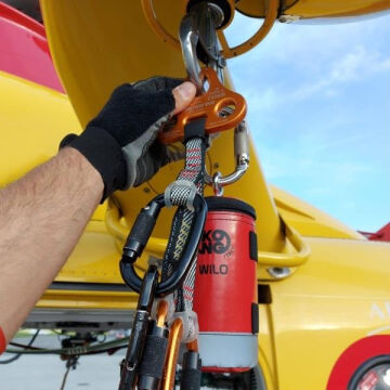 Kong WILO 4,6 kg Helikopter Vinci Kanca Denge Ağırlığı Auto Block Paslanmaz Çelik Karabinalı 982535001KK