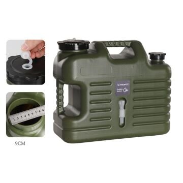 Madfox Galon Air PE Musluklu Su Bidonu 18 Litre MZ