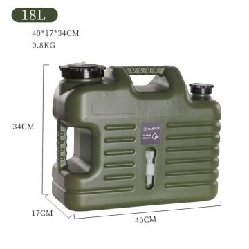 Madfox Galon Air PE Musluklu Su Bidonu 18 Litre MZ